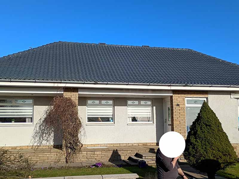 Roof Thermal Protective Coating applied in Airdrie