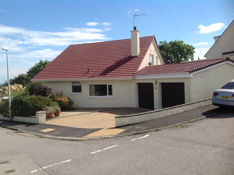 After Photo: Bungalow Roof Coating Protection in Ayr