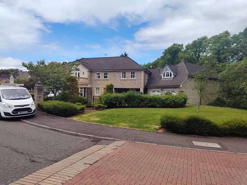 Before Photo: Roof Coating Protection to large Ayr property