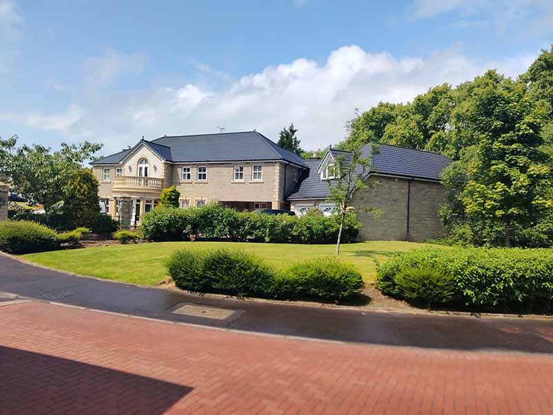 After Photo: Roof Coating Protection to large Ayr property