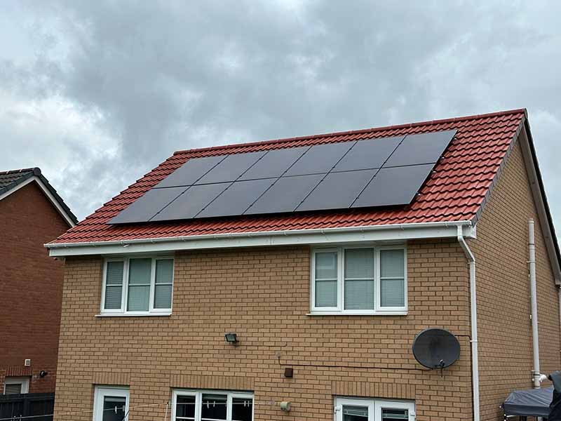 Solar Panels Cleaning & Roof Coating in Bothwell