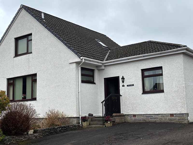 Before Photo: Protective thermal Roof Coating applied in Crosshill