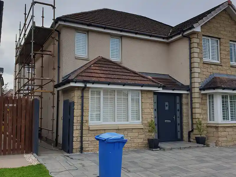 Before Photo: Roof Thermal Protective Thermal Coating in Dunfermline Before Photo: Roof Thermal Protective Thermal Coating in Dunfermline