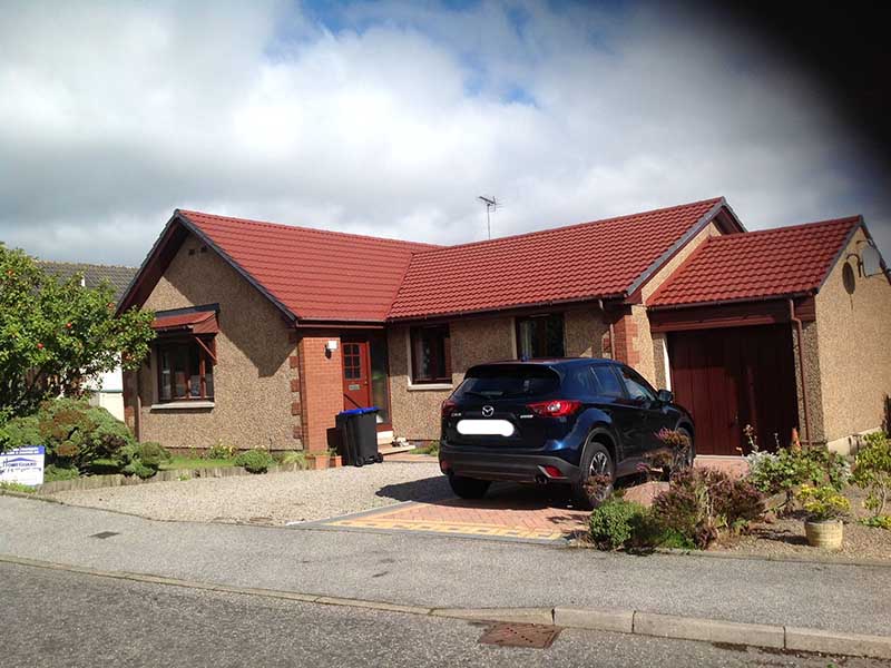 Bungalow Roof Protective Coating / Roof Repairs in Edinburgh