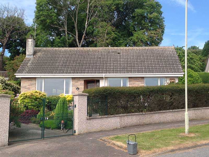 Before Photo: Bungalow Roof Protective Coating in Inverness