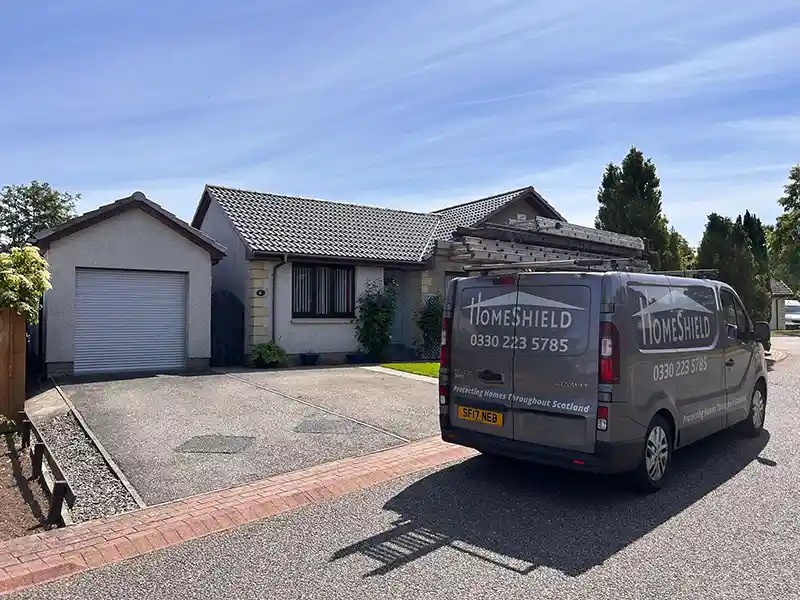 Roof Thermal Protective Coating to this property in Inverness