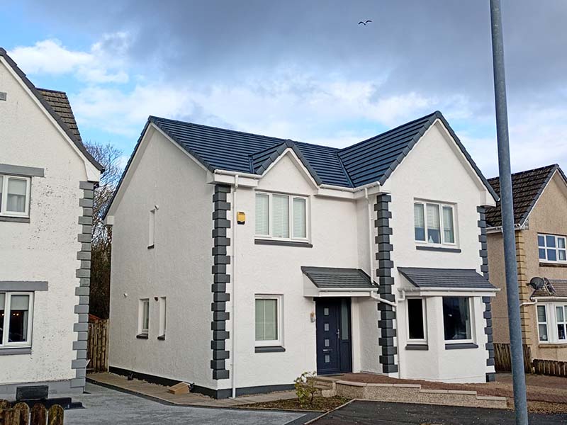 Protective thermal Roof Coating applied in Kilbrinie