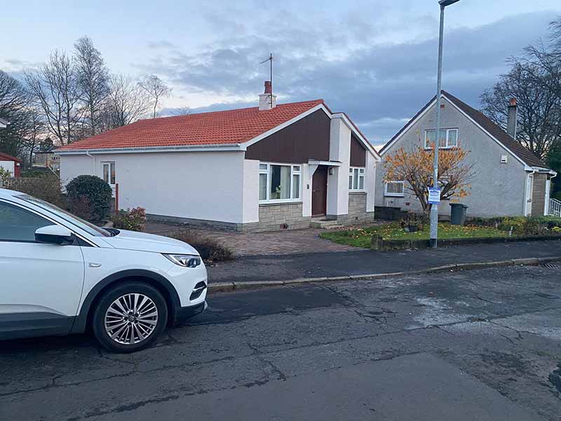 After Photo: Roof Protective Coating in Kilwinning