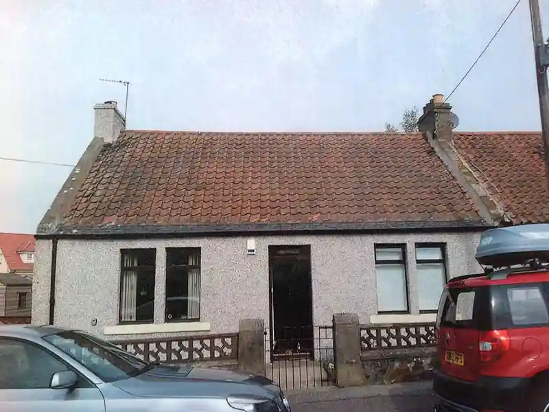 Before Photo: Semi-detached Roof Protective Coating in Lanark