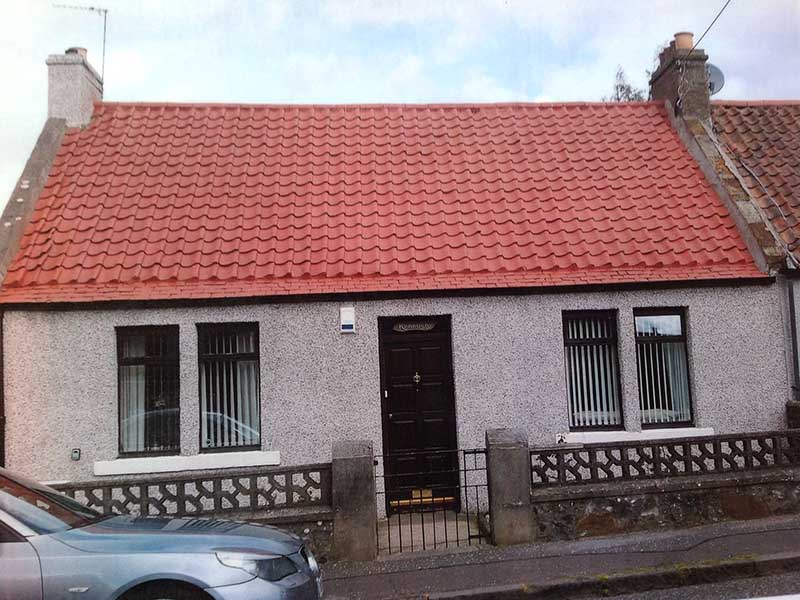 After Photo: Semi-detached Roof Protective Coating in Lanark