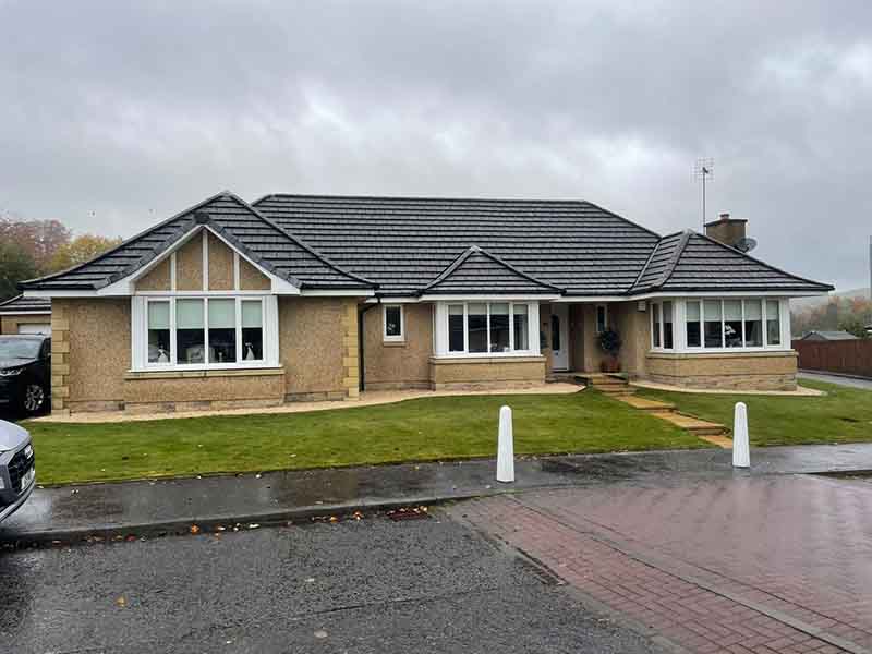 Bungalow Roof Protective Coating in Lanark