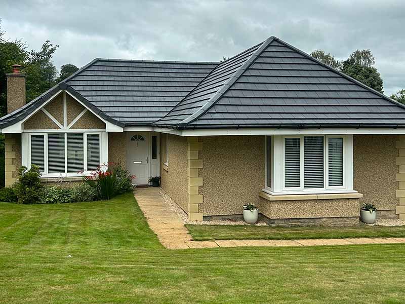 Bungalow Roof Protective Coating System in Lanark