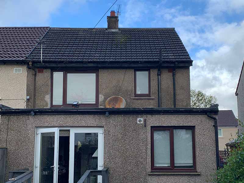 Before Photo: Roof Protective Coating in Lenzie