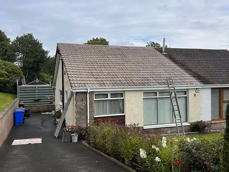 Before Photo: Roof Protective Thermal Coating in Maybole, Ayrshire