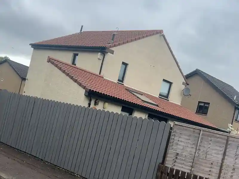 Before Photo: Thermal Roof Coating Applied after Roof Inspection in Mid Calder