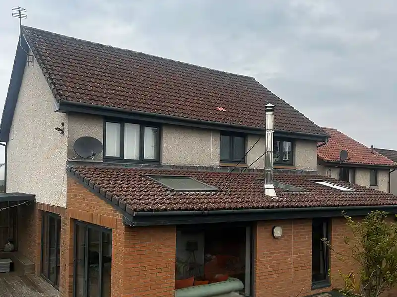 Before Photo: Protective Roof Coating after Roof Inspection in Stirling