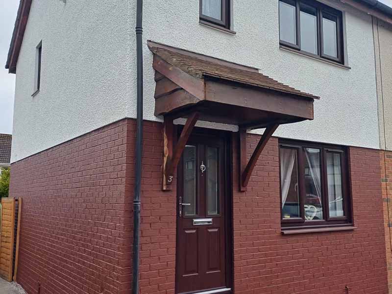 Exterior Thermal Wall Coating for semi-detached property in Ayr, Ayrshire