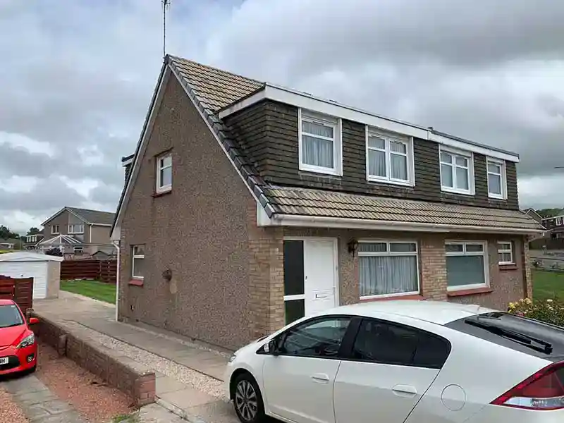 Before Photo: Exterior Wall Thermal Coating in Beith Before Photo: Exterior Wall Thermal Coating in Beith