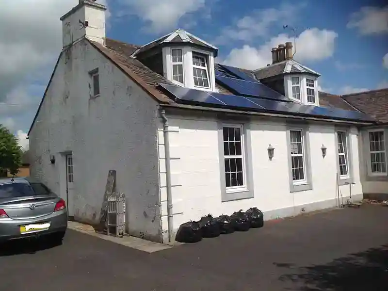 Before Photo: Exterior Thermal Wall Coating Protection in Dumfries