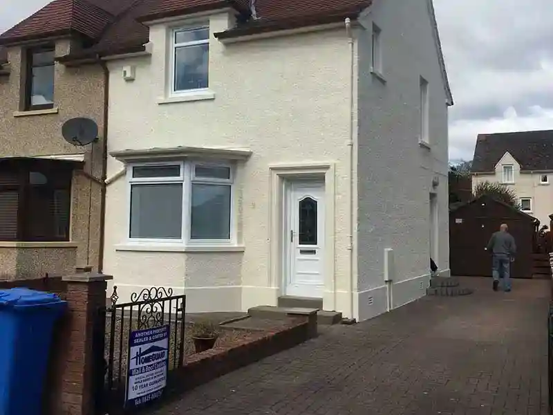 Exterior Thermal Protective Wall Coating System in Dunfermline