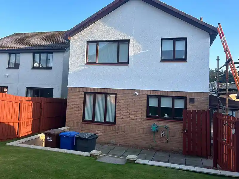 After Photo: Exterior Thermal Wall Coating Protection in Wemyss Bay, Inverclyde