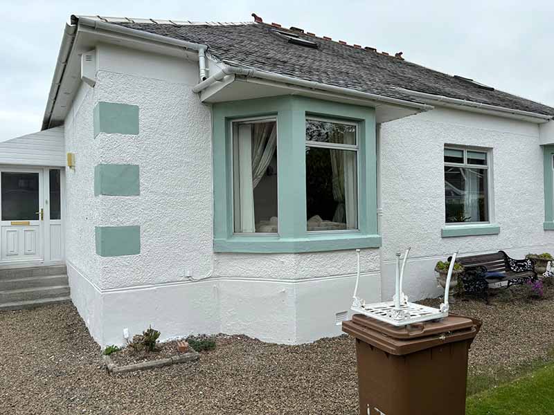 Exterior Thermal Wall Coating System / Wall Repair in Largs