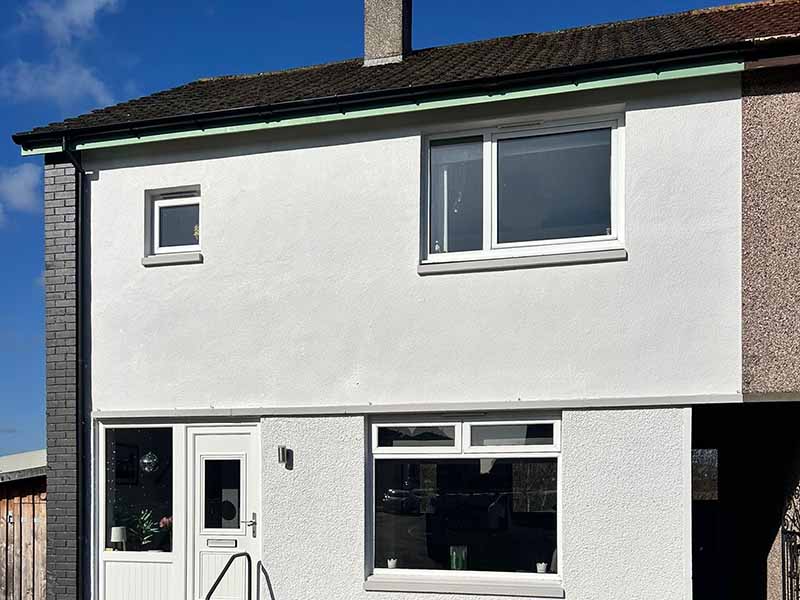 Thermal Wall Coating System applied to a Methil property