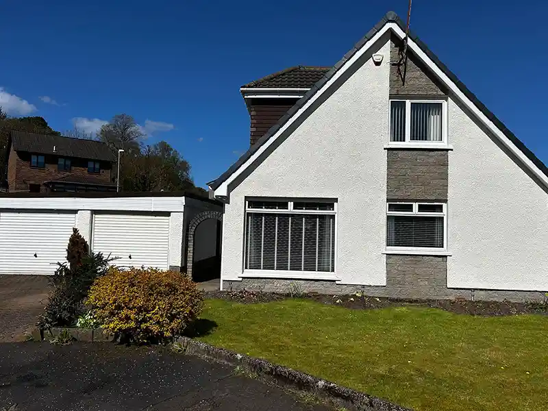 House Exterior Thermal Wall Coating in Wemyss Bay, Inverclyde